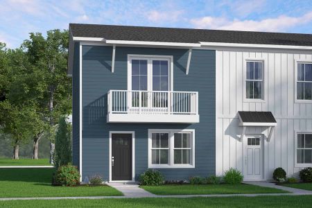 New construction Single-Family house 1359 Melange Trce Se, Atlanta, GA 30316 plan Rowan - image