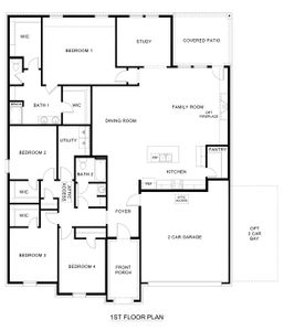 New construction Single-Family house 9513 Dugout Dr, Aubrey, TX 76227 plan Harbour - image