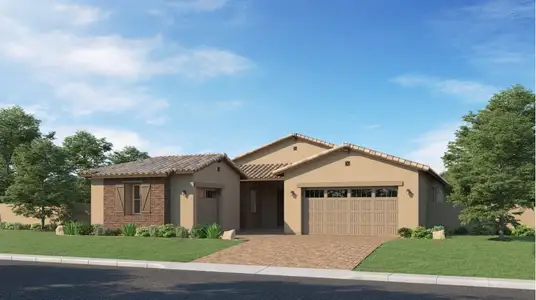 New construction Single-Family house 23012 E Alyssa Rd, Queen Creek, AZ 85142 plan Aurora Plan 5580 - image
