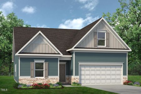 New construction Single-Family house 360 Ambassador Dr, Clayton, NC 27520 The Bradley- photo 0