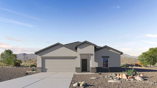 New construction Single-Family house 16053 S Rhiannon Michaela Pl, Sahuarita, AZ 85629 plan Cali - Plan H40I - image