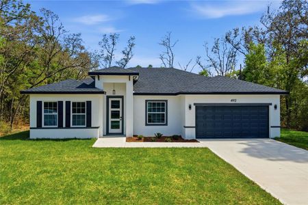 New construction Single-Family house 492 W Union Pl, Citrus Springs, FL 34434 - image