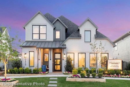 New construction Single-Family house 3716 American Paint Dr, Aubrey, TX 76227 plan McLaren Plan - image