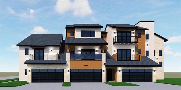 New construction Townhouse house 13701 Hillcrest Rd, Unit 17, Dallas, TX 75240 null- photo 0