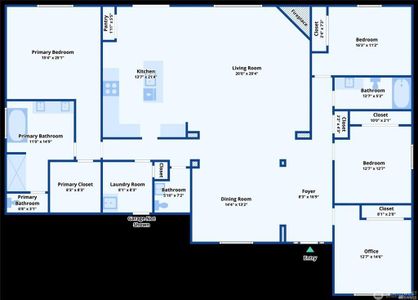 Not actual picture of subject property, picture of previously built same floorplan, for informational purposes only.