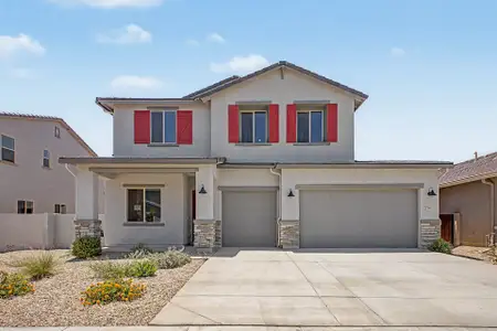 New construction Single-Family house 7011 E Hayride Ln, San Tan Valley, AZ 85143 plan Grand 5G - image