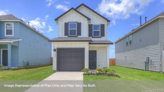 New construction Single-Family house 140 Kendall Ln, Maxwell, TX 78656 plan The Robin - image