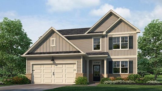 New construction Single-Family house 914 Sundown Pt, Villa Rica, GA 30180 plan Elle - image
