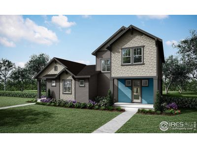 New construction Duplex house 5978 Rendezvous Pkwy, Timnath, CO 80547 Craftsman- photo 0