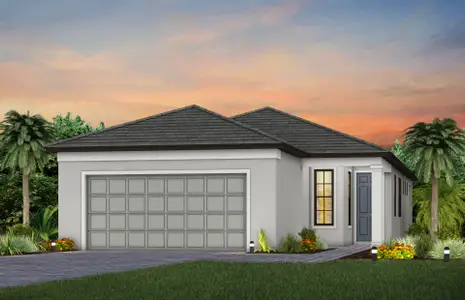 New construction Single-Family house 1729 Terreno Blvd, Naples, FL 34120 plan Flagstone - image