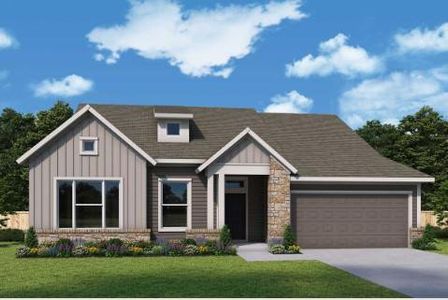 New construction Single-Family house 256 Pine Bark Dr, Buda, TX 78610 The Carrington- photo 0