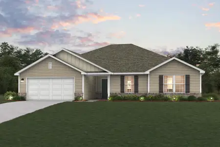 New construction Single-Family house 18 E And Piedmont Lake Dr, Gray, GA 31032 plan Reynolds - image