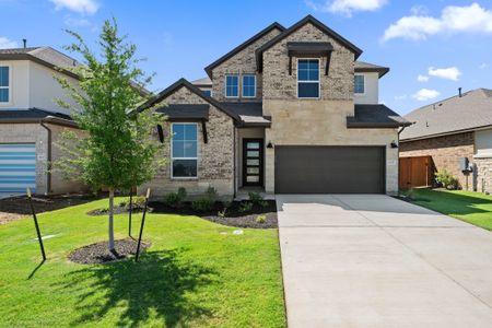 New construction Single-Family house 512 Lariat Lp, Liberty Hill, TX 78642 plan Hawthorn - image