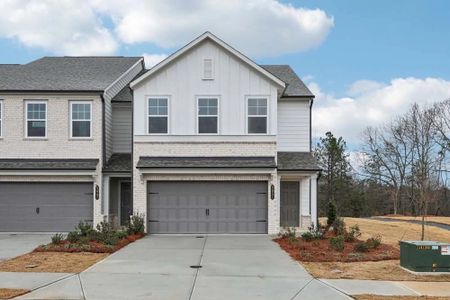 New construction Townhouse house 5451 Allegro Ln, Flowery Branch, GA 30542 plan Foxglove - image