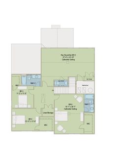 New construction Single-Family house 109 Kavanaugh Rd, Wake Forest, NC 27587 plan The Gaston - image 11
