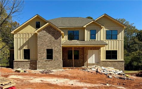 New construction Single-Family house 173 Tennessee Walker Way, Hoschton, GA 30548 Madison- photo 0