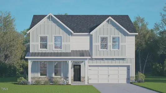 New construction Single-Family house 5035 Dezola St, Apex, NC 27539 - image