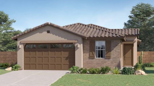 New construction Single-Family house 4660 E French Rd, San Tan Valley, AZ 85143 Barbaro Plan 3570- photo 0 0