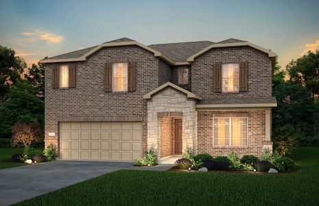 The Stockdale, a two-story home with 2-car garage,