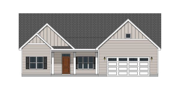 New construction Single-Family house Winterville, NC 27834 plan Merion - image