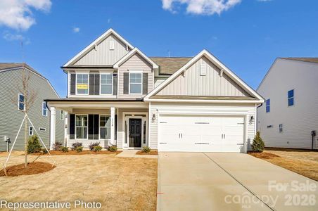 New construction Single-Family house 153 Grouse Run Wy, Troutman, NC 28166 - image
