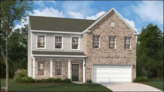 New construction Single-Family house 258 Macon Lake Dr, Apex, NC 27523 plan Lambert - image