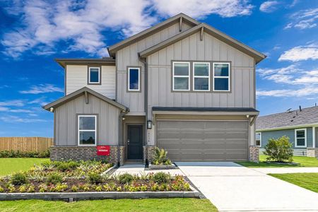New construction Single-Family house 18034 Old Barrel Dr, Hockley, TX 77447 plan Verbena II - image