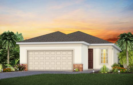 New construction Single-Family house 6456 Shimmering Shores La, St. Cloud, FL 34771 plan Contour - image