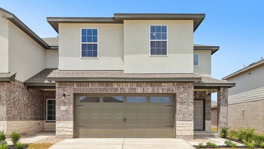 New construction Single-Family house 15104-A Afleet Alex St, Manor, TX 78653 plan The Sycamore - image