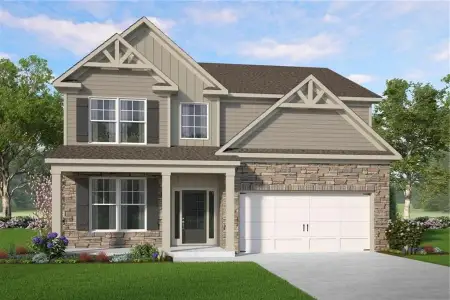 New construction Single-Family house 5904 Spring Wy, Stonecrest, GA 30038 plan Inwood - image