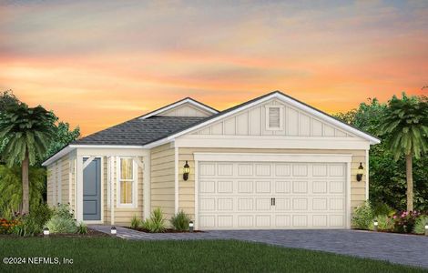 New construction Single-Family house 91 Fairlake Circle, St, Saint Augustine, FL 32092 Compass- photo 0