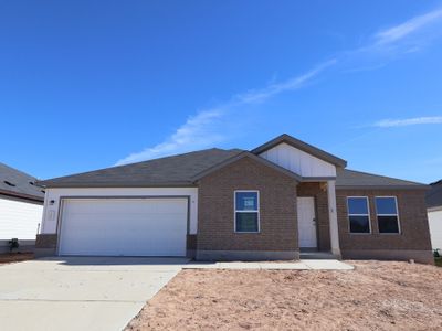 New construction Single-Family house 13701 Warnock Trl, Manor, TX 78653 plan Sheldon I - image