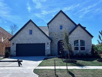 New construction Single-Family house 16223 Sheridan River Trl, Conroe, TX 77302 plan 4559 Elevation D - image