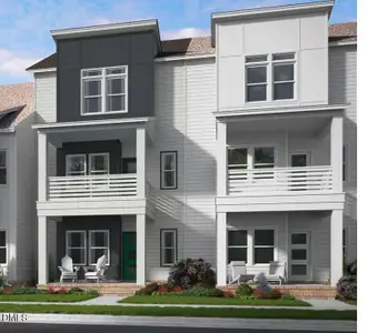 New construction Townhouse house 1164 Lamplighter Dr, Raleigh, NC 27604 - image