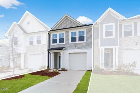 New construction Townhouse house 554 Barrington Row Ave, Zebulon, NC 27597 plan Fairview - Townhomes - image