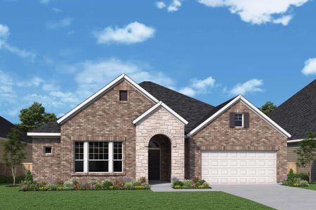 New construction Single-Family house 156 Rock Rose Dr, Waxahachie, TX 75165 plan The Getty - image