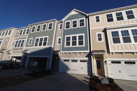 New construction Townhouse house 2315 Bay Minette Sta, Apex, NC 27502 Buckingham - Front Entry Townhomes- photo 44 44