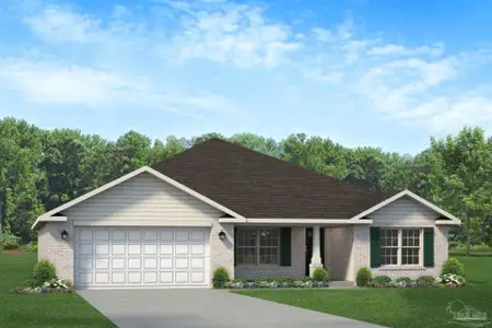 New construction Single-Family house 5292 Muscadone Wy, Milton, FL 32570 plan 2100 - image