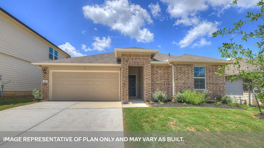 New construction Single-Family house 1061 Chachalaca Ct, Seguin, TX 78155 The Ashburn- photo 0