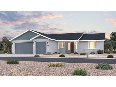 New construction Single-Family house 7037 Wallflower Wy, Prescott, AZ 86305 plan The Daybreak B - image