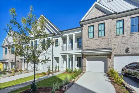 New construction Condo house 4547 Watervale Wy, Unit 265, Peachtree Corners, GA 30092 plan The Cochran - image