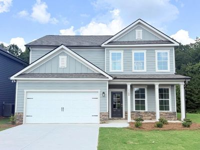 New construction Single-Family house 3309 Kottayam Ct, Statham, GA 30666 plan The Preston - image