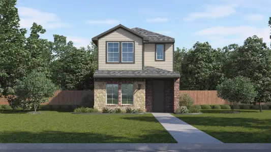 New construction Single-Family house 2155 Serenity Ln, Arlington, TX 76015 plan Anaheim - image