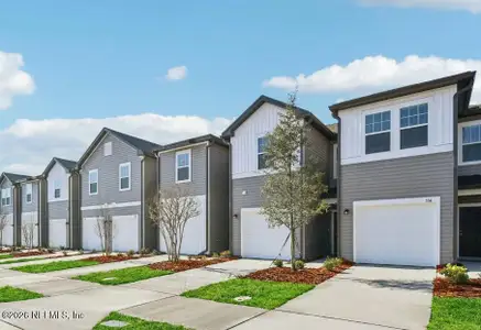 New construction Townhouse house 476 Trout Run Rd, Jacksonville, FL 32218 - image