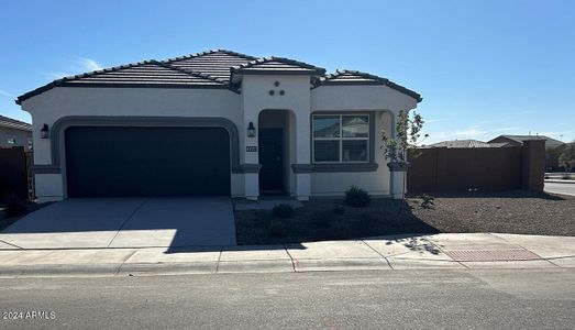 New construction Single-Family house 41053 W Sunland Drive, Maricopa, AZ 85138 Mockingbird- photo 0