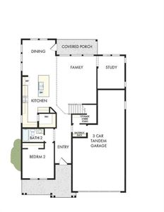 New construction Single-Family house 4585 Beechnut Cir, Cumming, GA 30028 plan The Cantwell - image