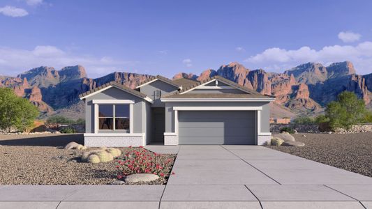 New construction Single-Family house 1815 W Spaulding Ave, Apache Junction, AZ 85120 Easton- photo 0