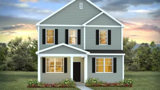 New construction Single-Family house 574 Settings Dr E, Yemassee, SC 29945 plan BRUNSON - image