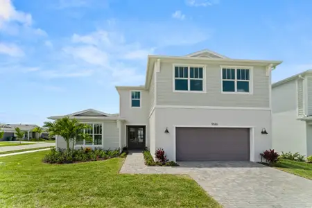 New construction Single-Family house 9546 Sw Indra Wy, Port St. Lucie, FL 34987 plan Rowan - image