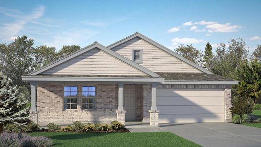 New construction Single-Family house 212 Creekfall Rd, Burnet, TX 78611 Dakota- photo 0